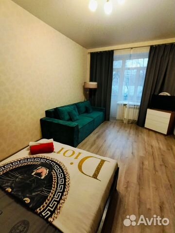 

1-к. квартира, 46 м², 3 кровати