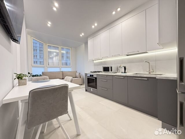 

1-к. квартира, 44 м², 2 кровати