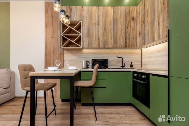 

1-к. квартира, 45 м², 2 кровати