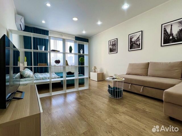 

1-к. квартира, 43 м², 2 кровати
