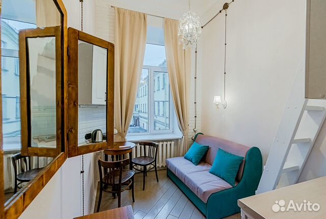 

Квартира-студия в апарт-отеле, 11 м², 1 кровать