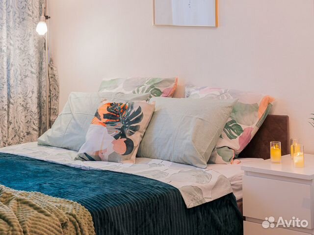

1-к. квартира, 38 м², 2 кровати
