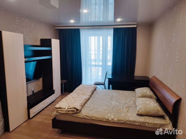 

1-к. квартира, 42 м², 1 кровать