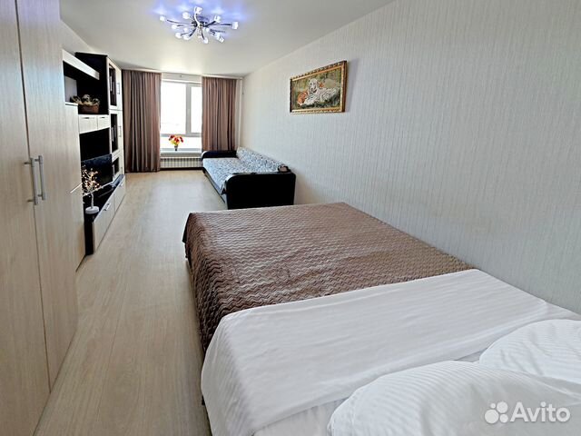 

1-к. квартира, 38 м², 3 кровати