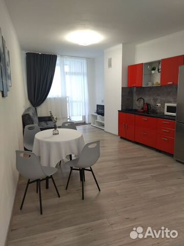 

Квартира-студия, 37 м², 2 кровати
