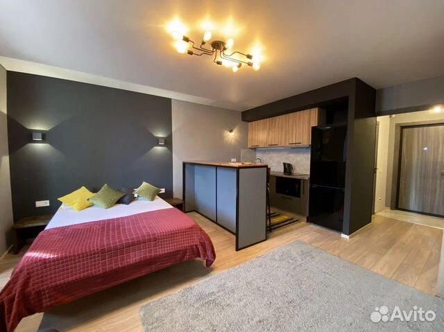 

Квартира-студия, 30 м², 2 кровати