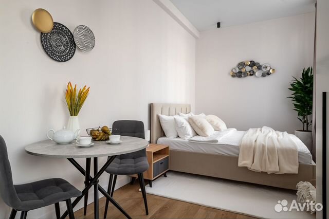 

Квартира-студия, 23 м², 1 кровать