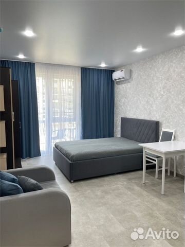 

Квартира-студия, 27 м², 2 кровати