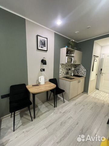 

Квартира-студия, 18 м², 1 кровать