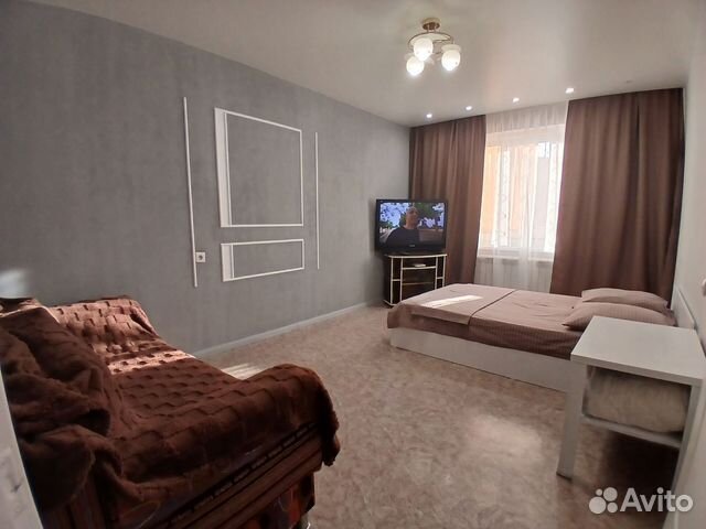 

1-к. квартира, 42 м², 2 кровати
