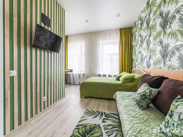 

Квартира-студия, 25 м², 2 кровати