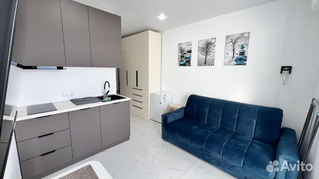 

Квартира-студия, 18 м², 1 кровать