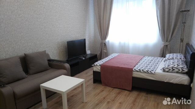 

1-к. квартира, 42 м², 2 кровати