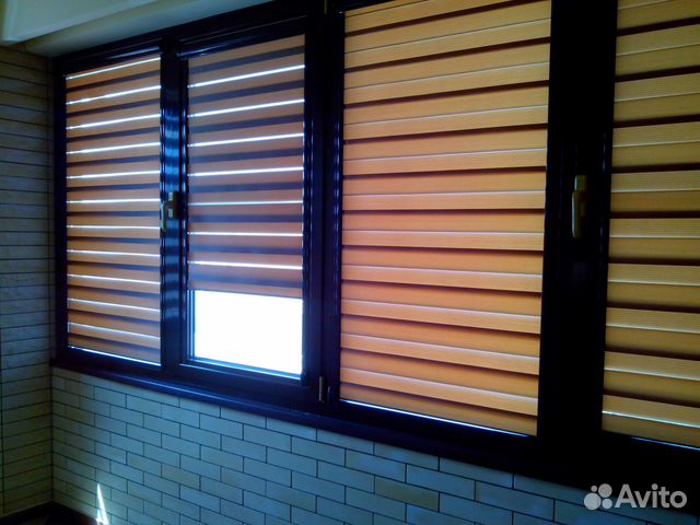 Зебра, день-ночь кассетного типа