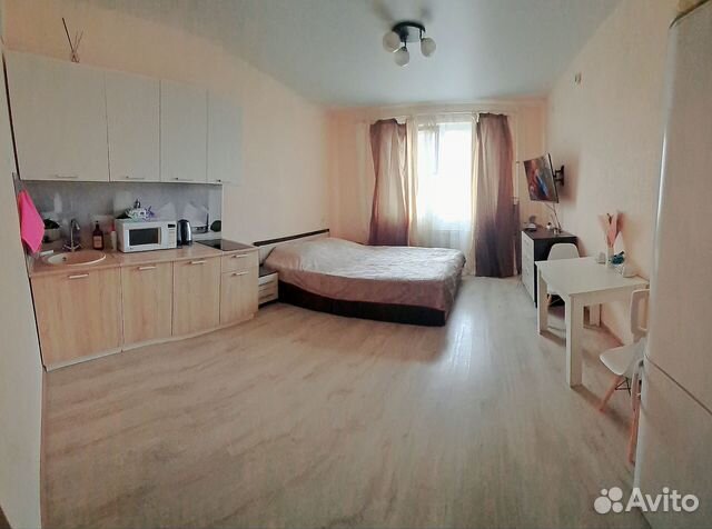 

Квартира-студия, 35 м², 1 кровать