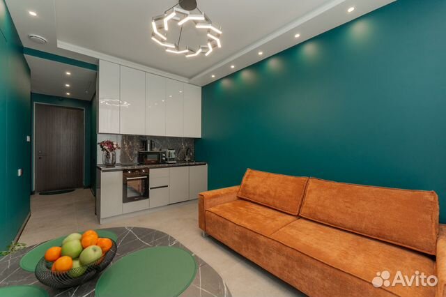 

1-к. квартира, 40 м², 2 кровати