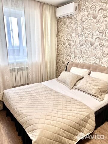 

1-к. квартира, 44 м², 2 кровати