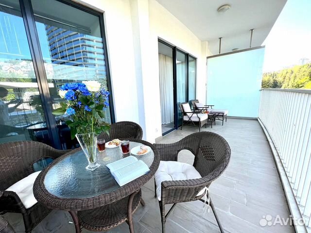 

Квартира-студия, 45 м², 2 кровати