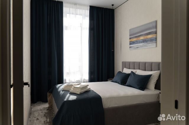 

1-к. квартира, 40 м², 2 кровати