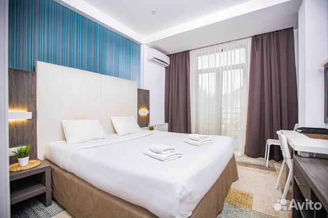 

Квартира-студия в апарт-отеле, 25 м², 1 кровать