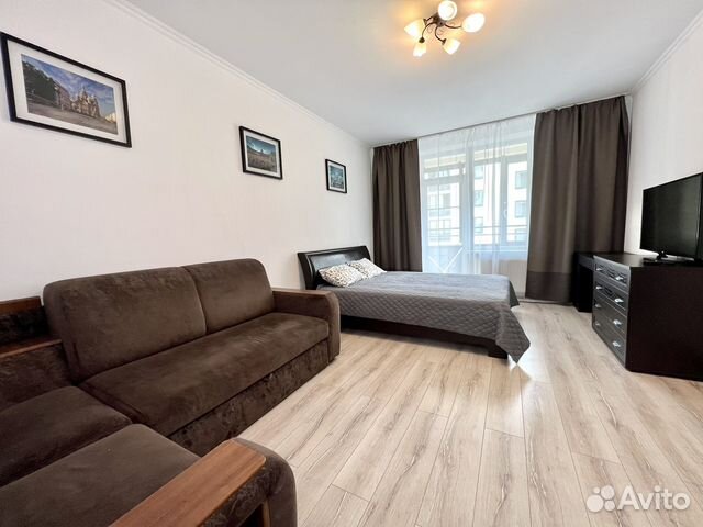 

1-к. квартира, 42 м², 2 кровати