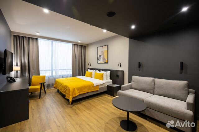 

2-к. квартира в апарт-отеле, 53 м², 2 кровати