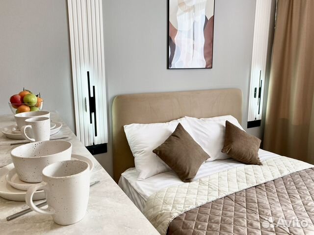 

Квартира-студия, 23 м², 2 кровати