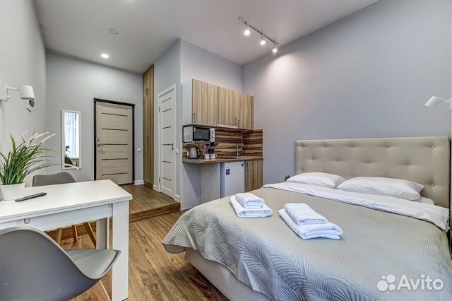 

Квартира-студия, 17 м², 1 кровать