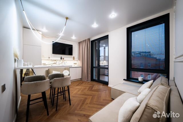

1-к. квартира, 40 м², 2 кровати