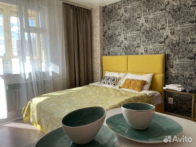 

Квартира-студия, 24 м², 1 кровать