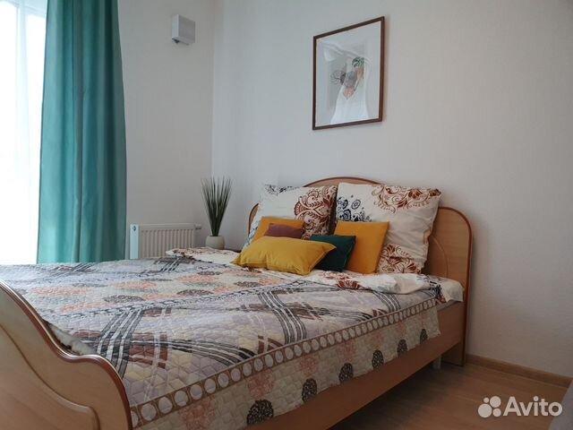 

1-к. квартира, 38 м², 3 кровати