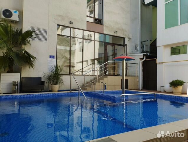 

1-к. квартира в апарт-отеле, 35 м², 2 кровати