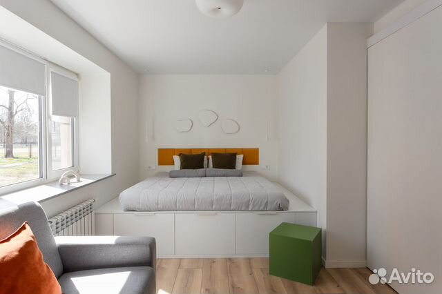 

1-к. квартира, 30 м², 2 кровати