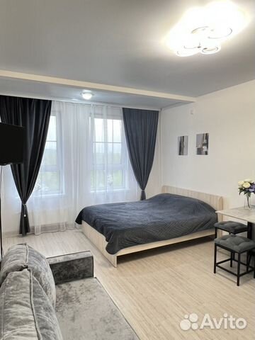 

Квартира-студия, 27 м², 2 кровати