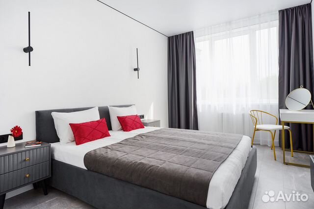 

1-к. квартира, 39 м², 2 кровати