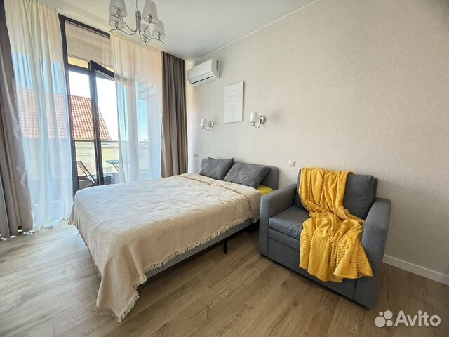 

Квартира-студия, 24 м², 2 кровати