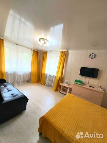 

1-к. квартира, 37 м², 2 кровати
