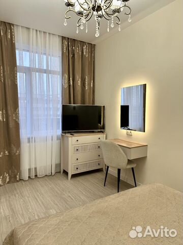 

1-к. квартира, 45 м², 2 кровати