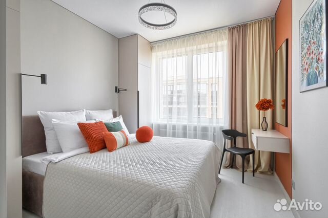 

1-к. квартира, 35 м², 2 кровати