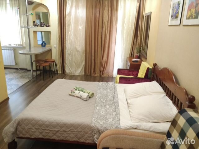 

Квартира-студия, 35 м², 3 кровати