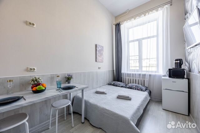 

Квартира-студия, 12 м², 1 кровать