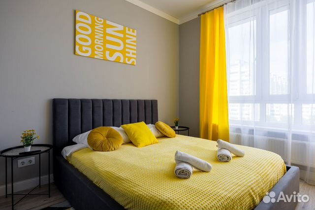 

1-к. квартира, 40 м², 2 кровати