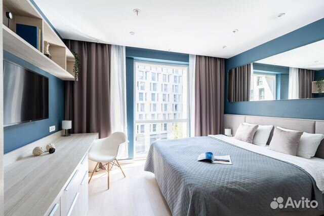 

Квартира-студия, 27 м², 1 кровать