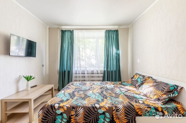 

1-к. квартира, 45 м², 2 кровати