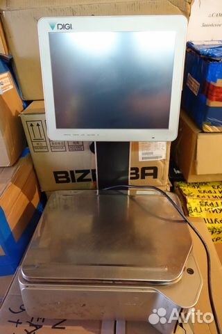 Торговые весы Digi SM 5000 c печатью этикеток Торговые весы Digi SM 5000 c печатью этикеток