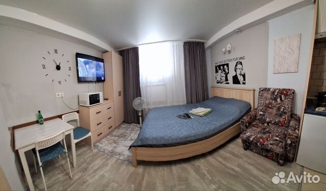 

Квартира-студия, 15 м², 2 кровати