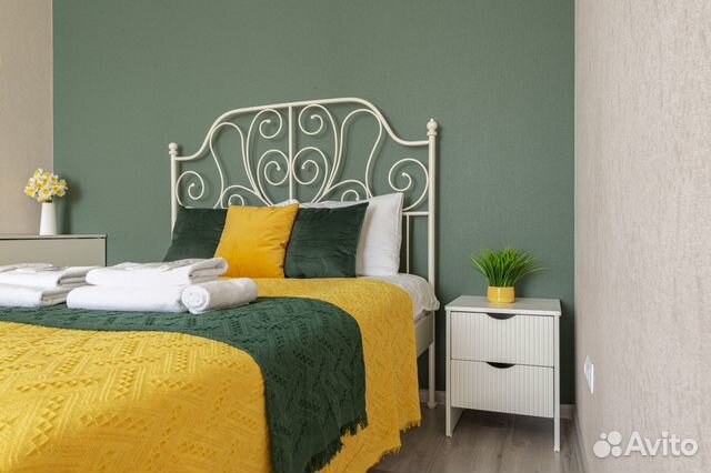 

1-к. квартира, 39 м², 2 кровати