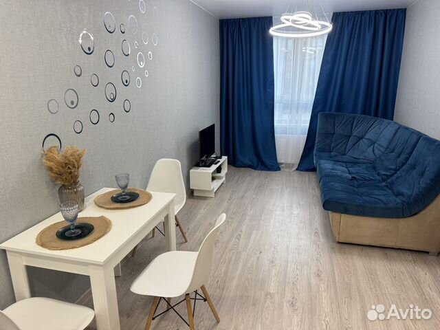 

1-к. квартира, 45 м², 2 кровати