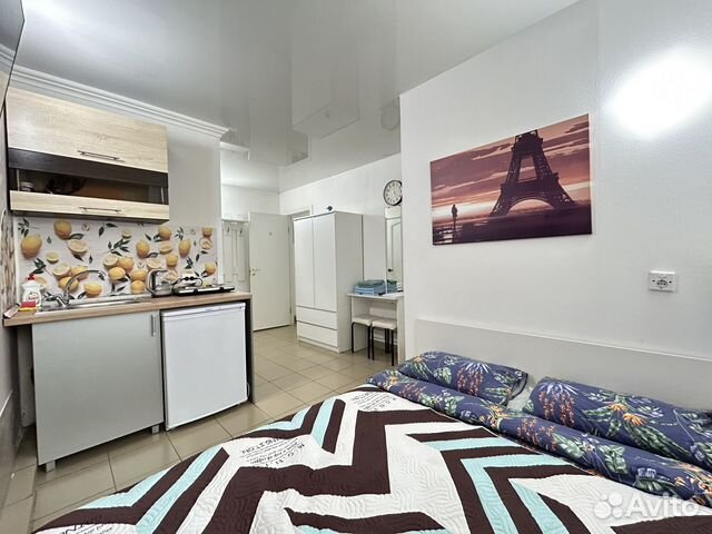 

Квартира-студия, 15 м², 1 кровать