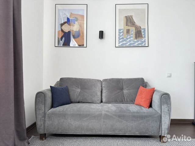 

1-к. квартира, 50 м², 2 кровати